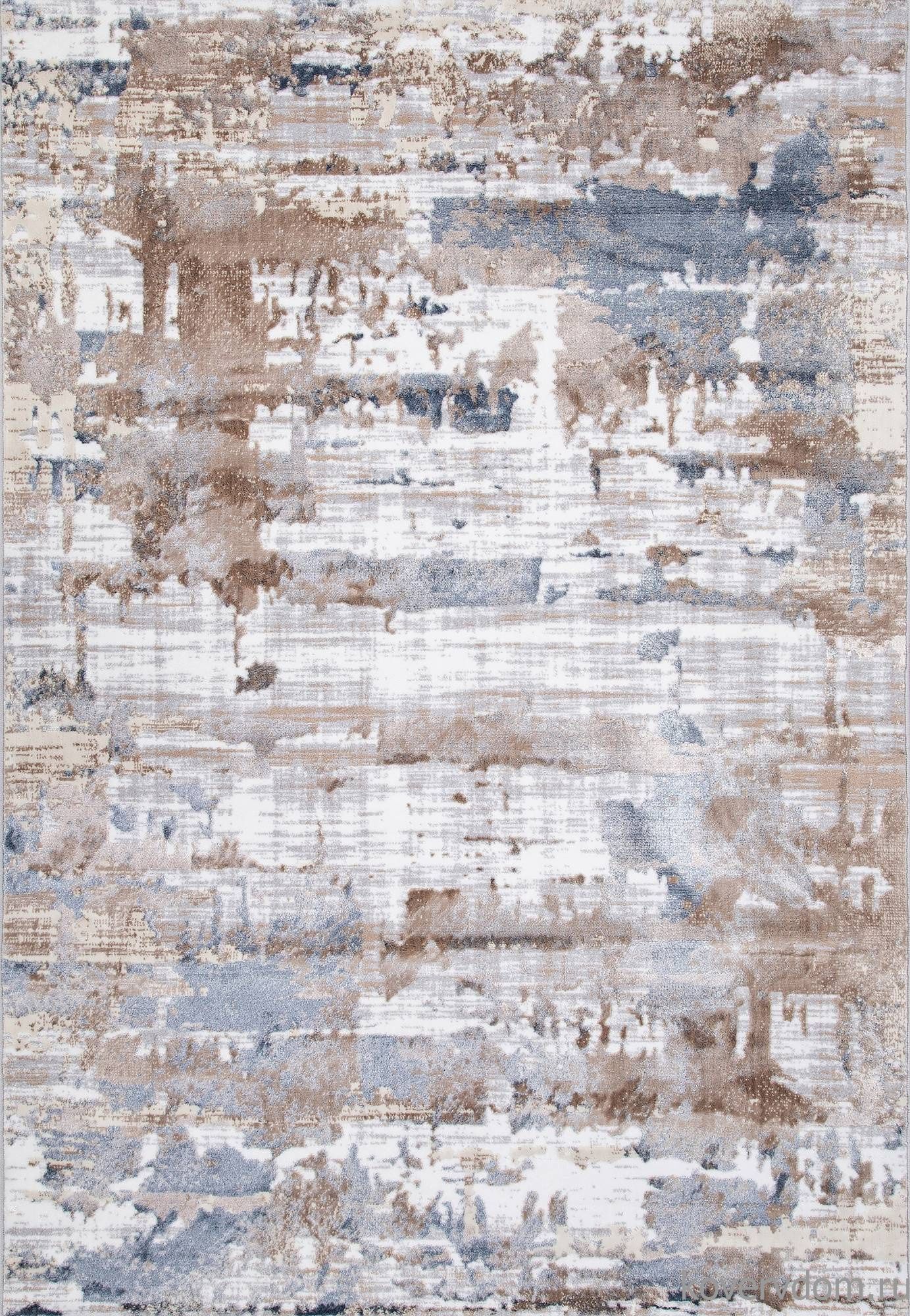 Ковер PERU D062A CREAM SHIRINK / BLUE FDY Ковер PERU D062A CREAM SHIRINK / BLUE FDY