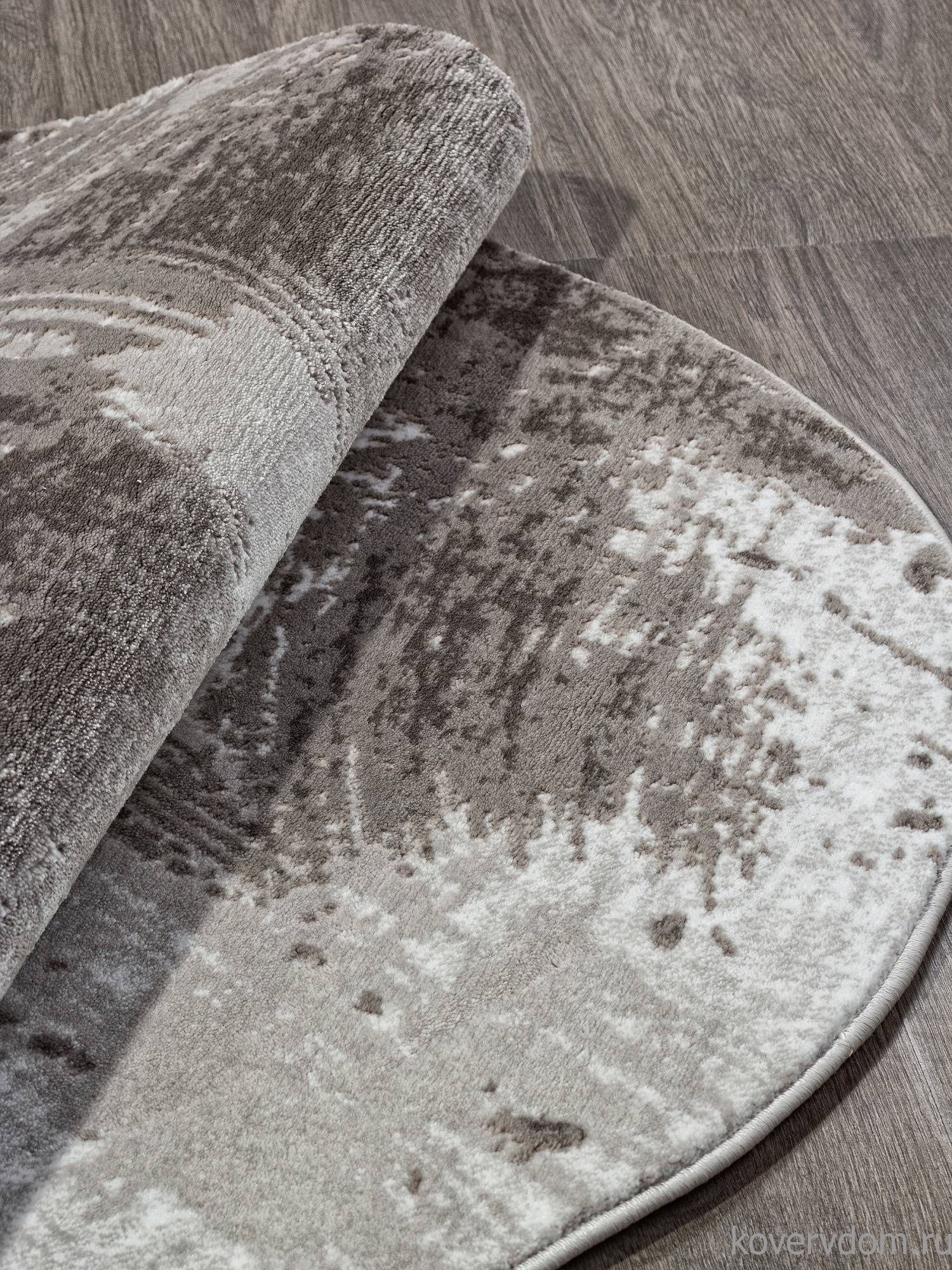 Ковер NENSI GL020A BROWN / BROWN Овал