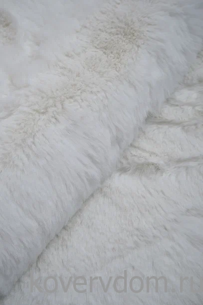 Ковер из искусственного меха Krolik 1000A T1120_CREAM круг Ковер из искусственного меха Krolik 1000A T1120_CREAM круг