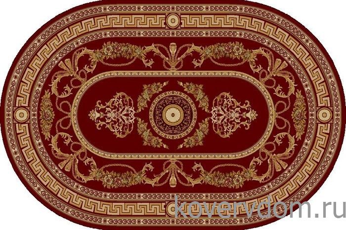 Ковер шерстяной Floare ELITA 252-3658 ОВАЛ