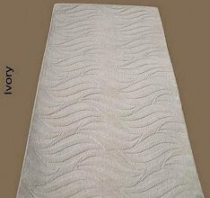 Ковер с длинным ворсом из шерсти ARABESQUE ivory