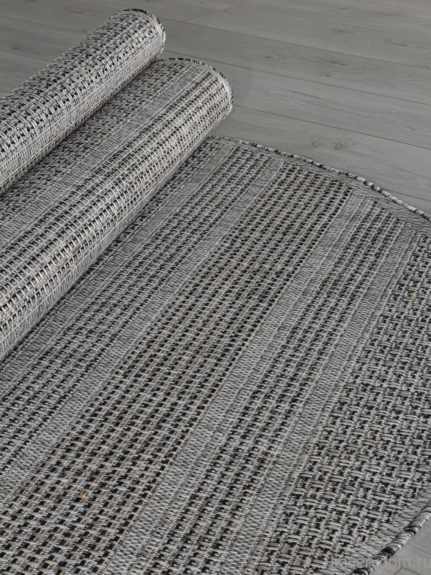 Ковер KAIR S157 DARK GRAY Овал