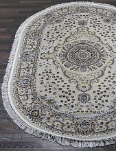 Ковер MASHAD PRESTIGE 02847A CREAM / CREAM Овал