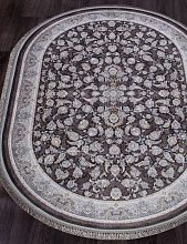 Ковер FARSI 1200 G256 DARK GRAY Овал