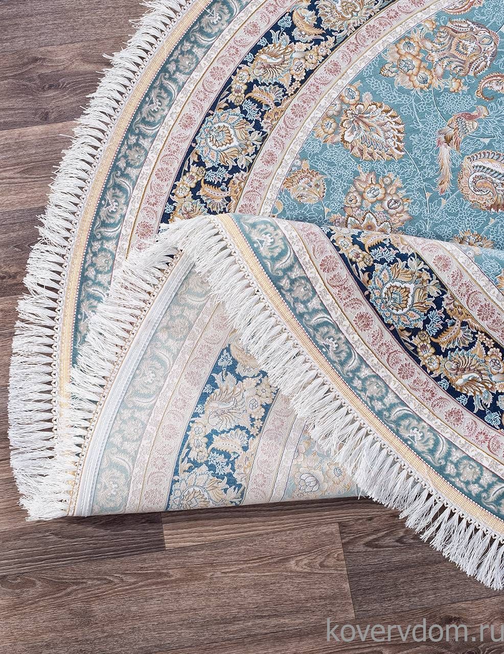 Ковер FARSI 1500 G136 BLUE Круг Ковер FARSI 1500 G136 BLUE Круг