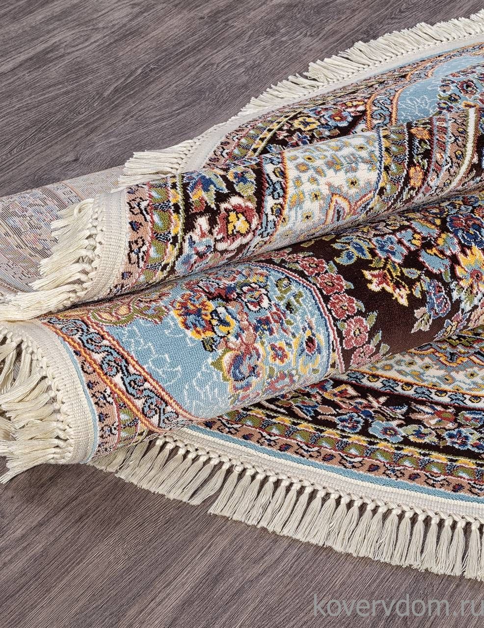 Ковер ARAVIA 6805 BLUE-BROWN Овал Ковер ARAVIA 6805 BLUE-BROWN Овал