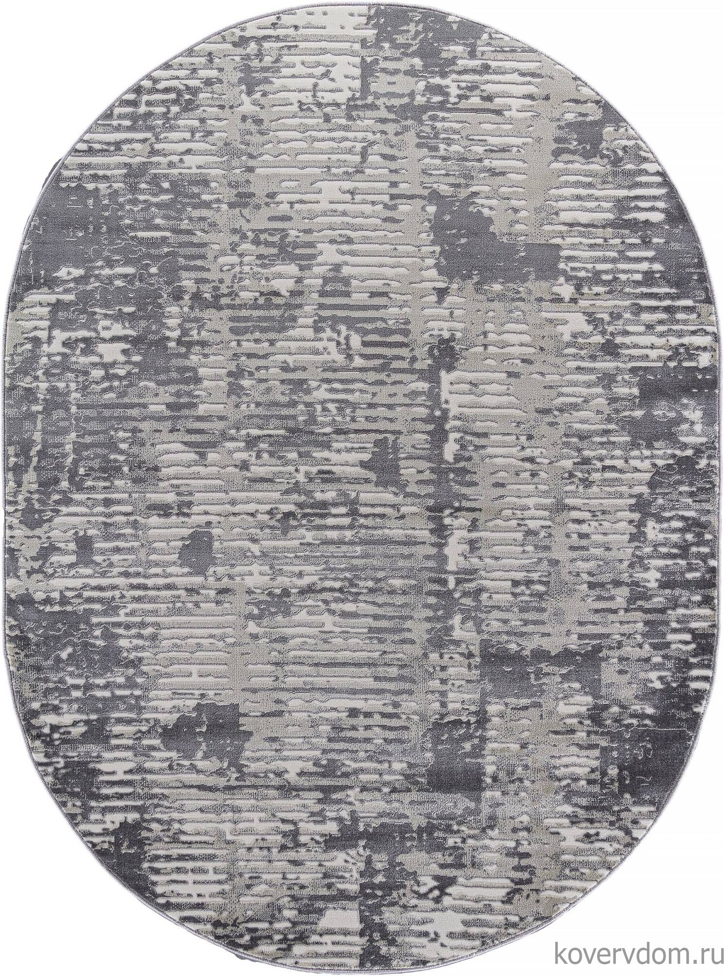 Ковер ATLANTIS D999 CREAM-GRAY Овал Ковер ATLANTIS D999 CREAM-GRAY Овал