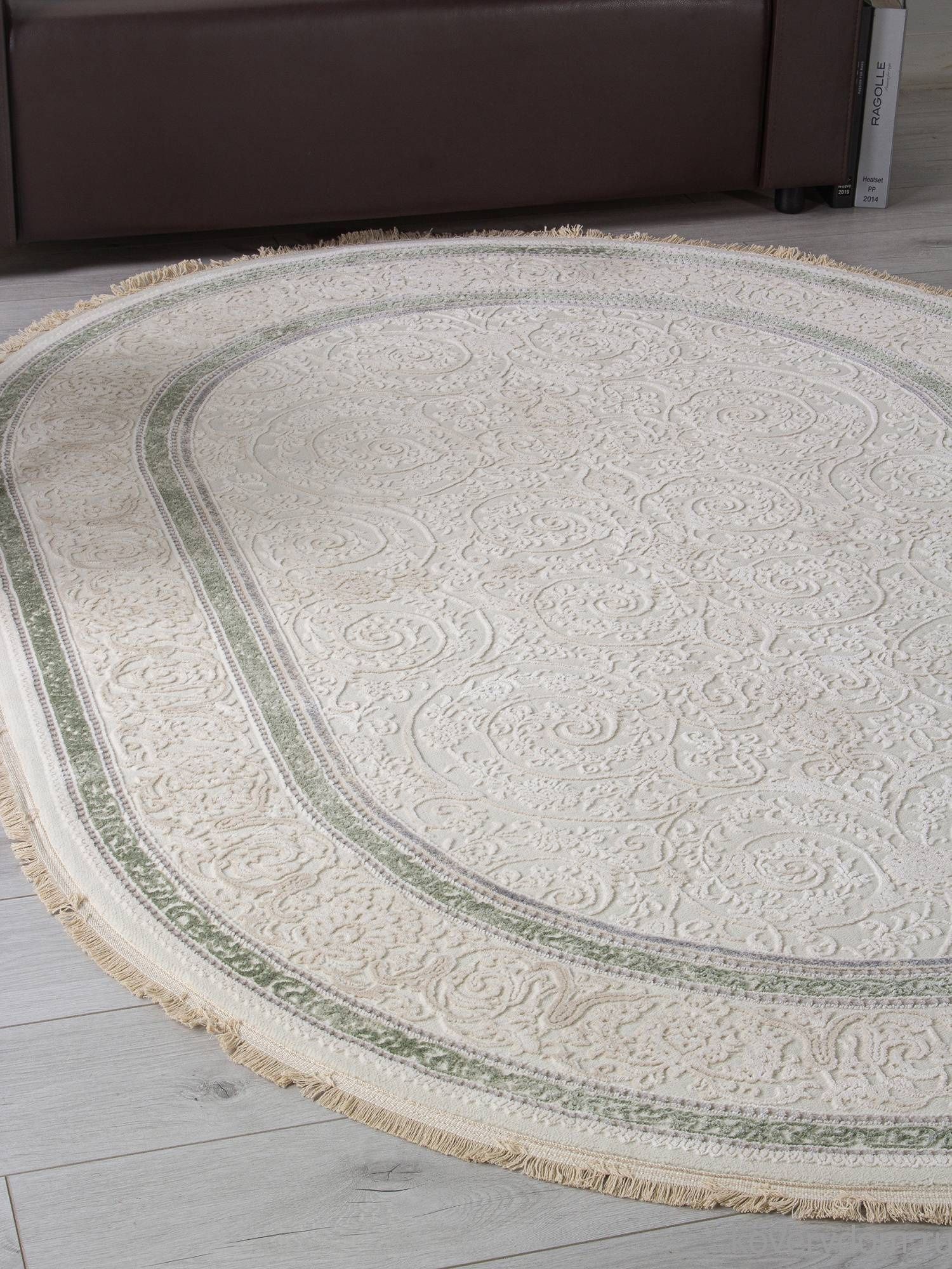 Ковер MELODY 30896U CREAM / CREAM Овал