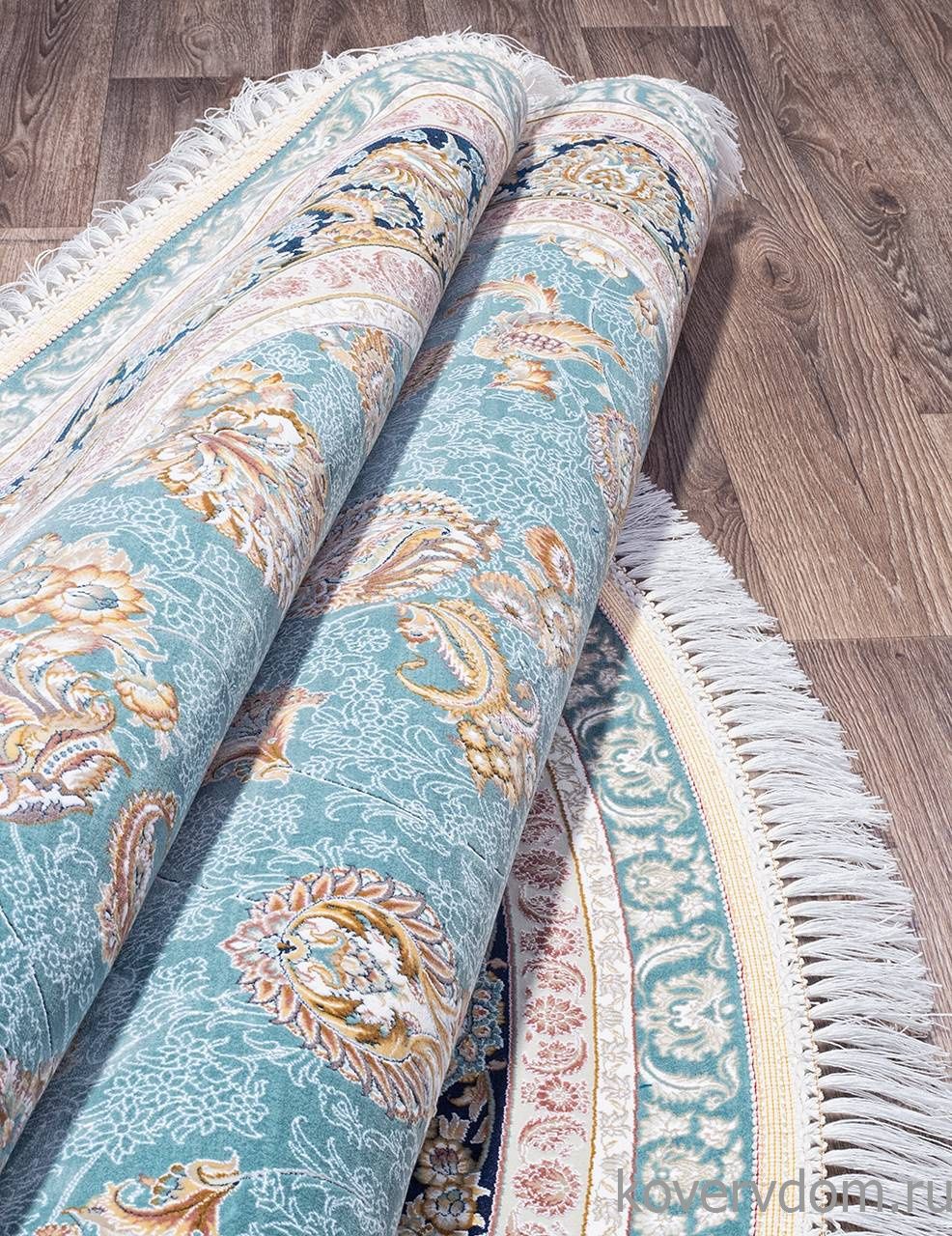 Ковер FARSI 1500 G136 BLUE Круг Ковер FARSI 1500 G136 BLUE Круг