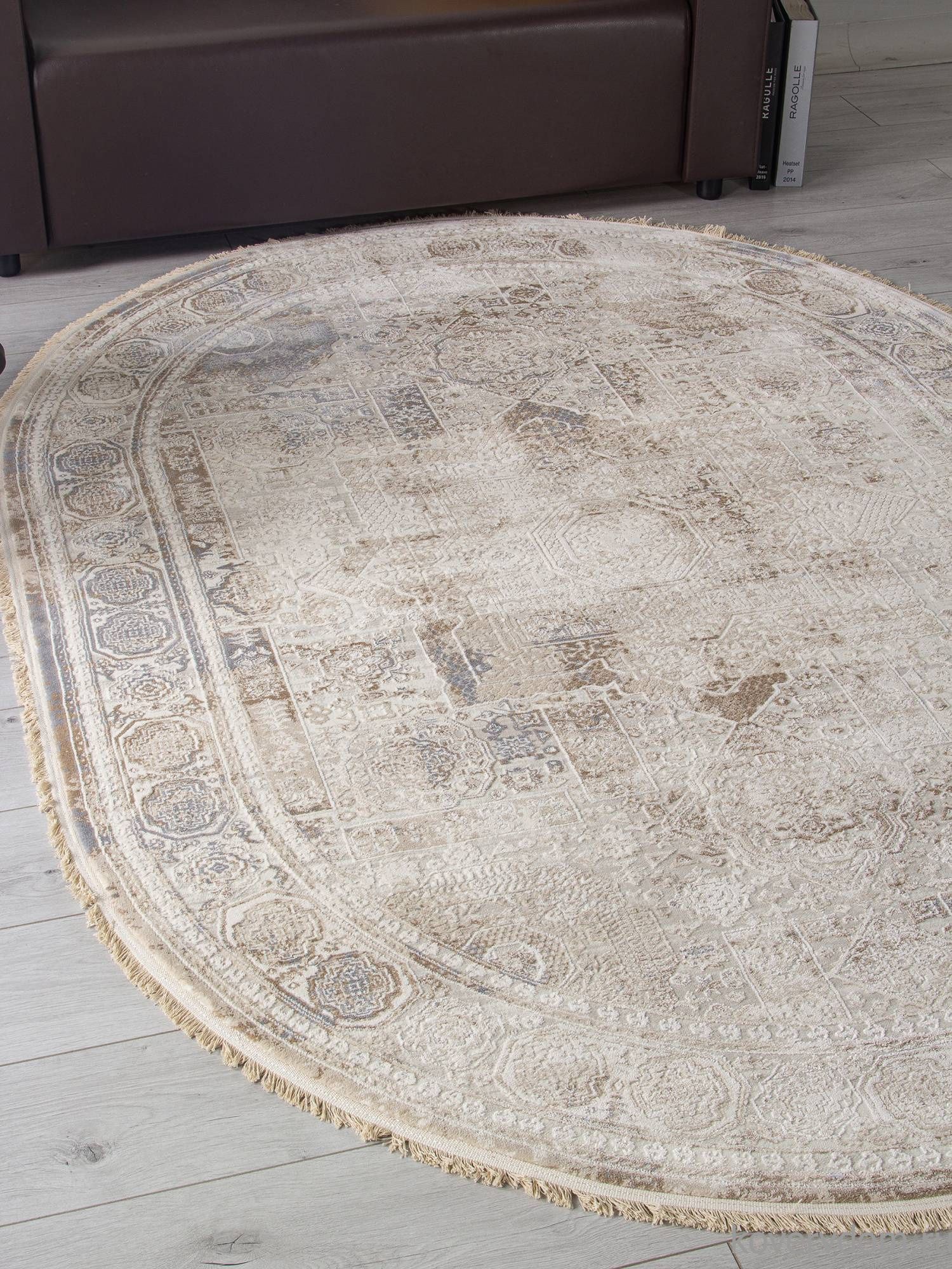 Ковер Jasmine 35905Z CREAM / CREAM Овал Ковер Jasmine 35905Z CREAM / CREAM Овал