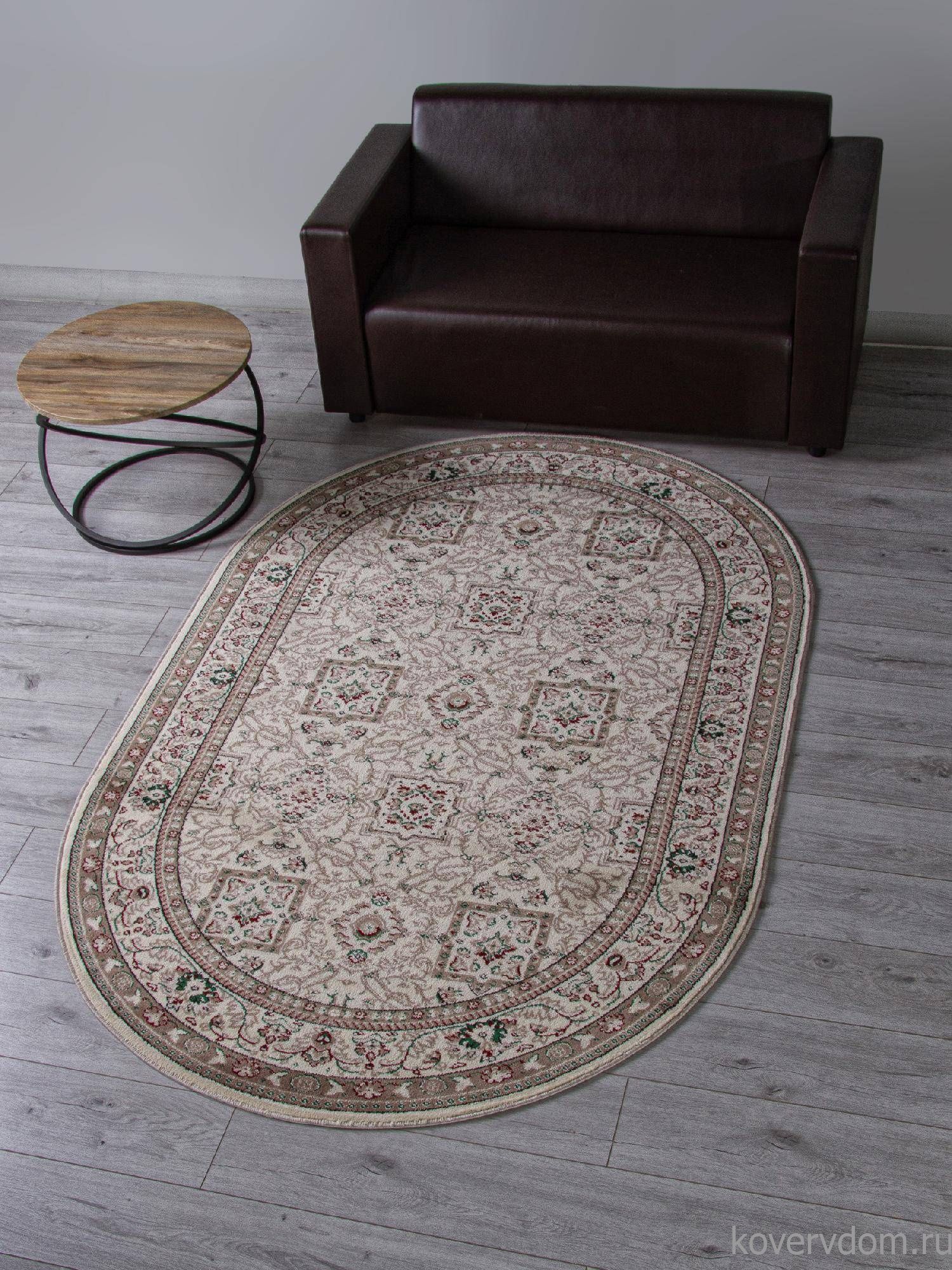 Ковер COLIZEY D868 CREAM Овал