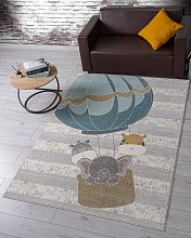 Ковер гипоаллергенный искусственный IZUMRUD-A F263 LIGHT GRAY