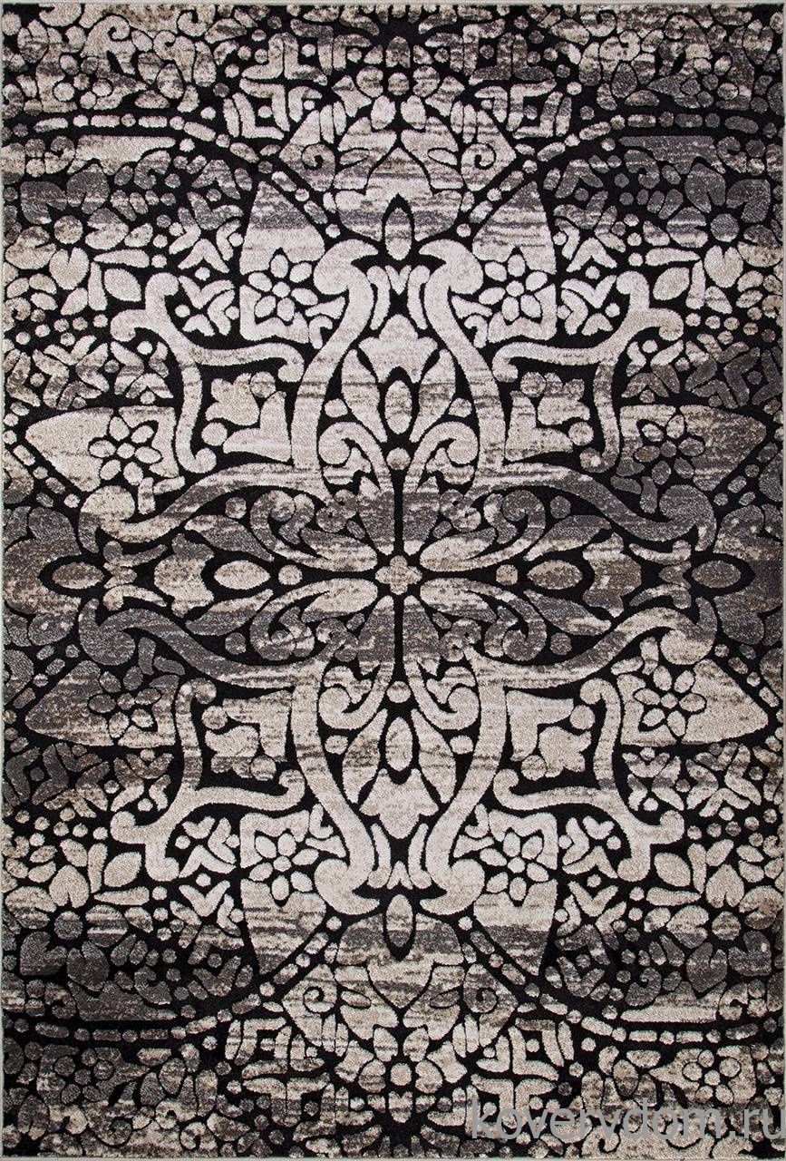 Ковер IBIZA 4101 BEIGE-BLACK Ковер IBIZA 4101 BEIGE-BLACK