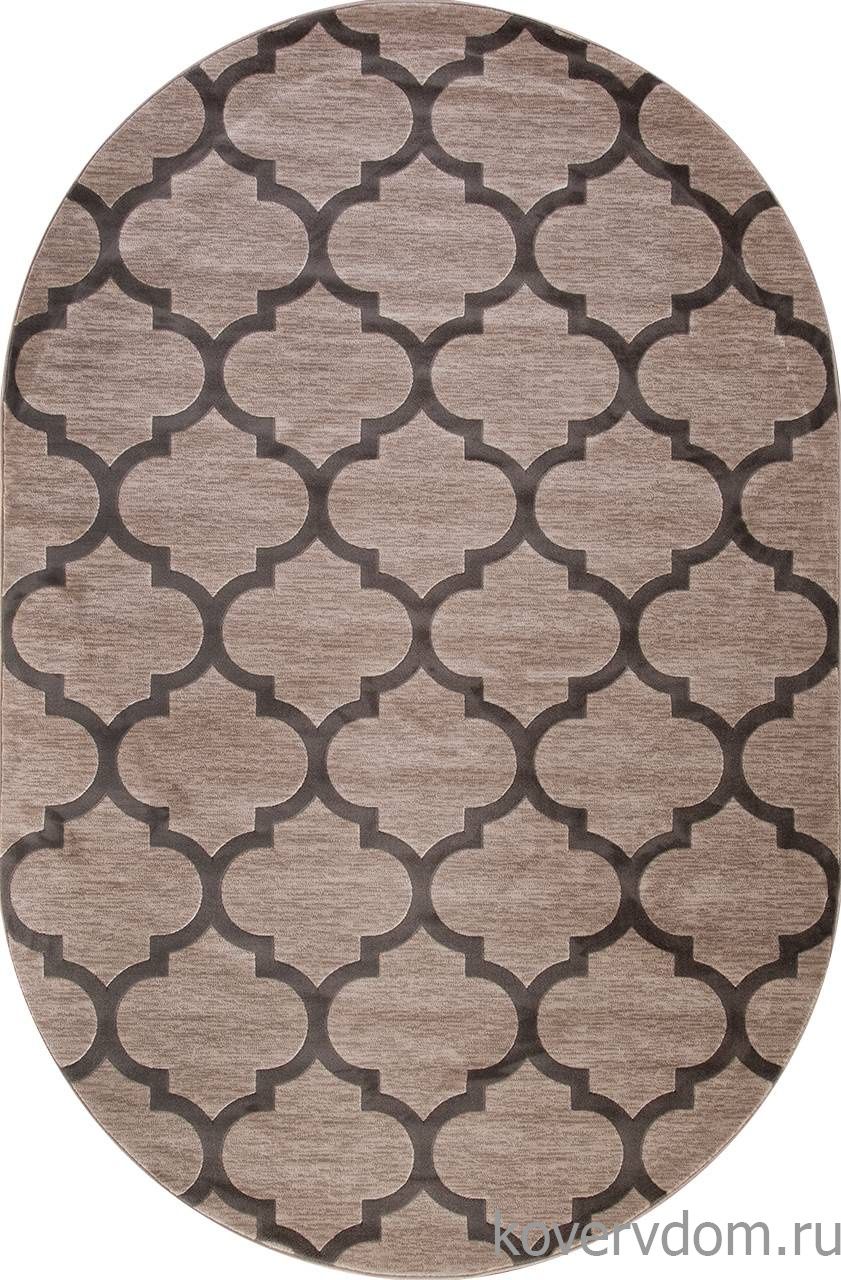 Ковер MEGA CARVING WK d422 BEIGE Овал