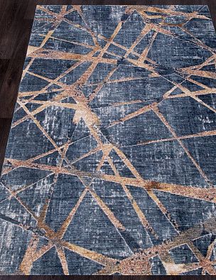 Ковер ZEUS 0B2497 BLUE / D.BLUE