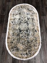 Ковер DOKU 9338B GREY / BROWN Овал