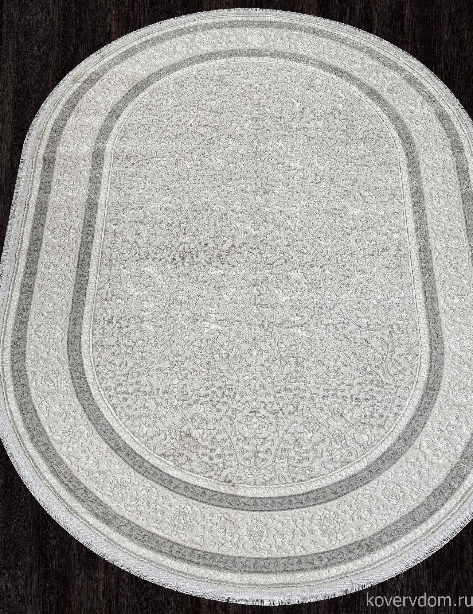 Ковер SANDALI 30020T L.GREY / CREAM Овал Ковер SANDALI 30020T L.GREY / CREAM Овал