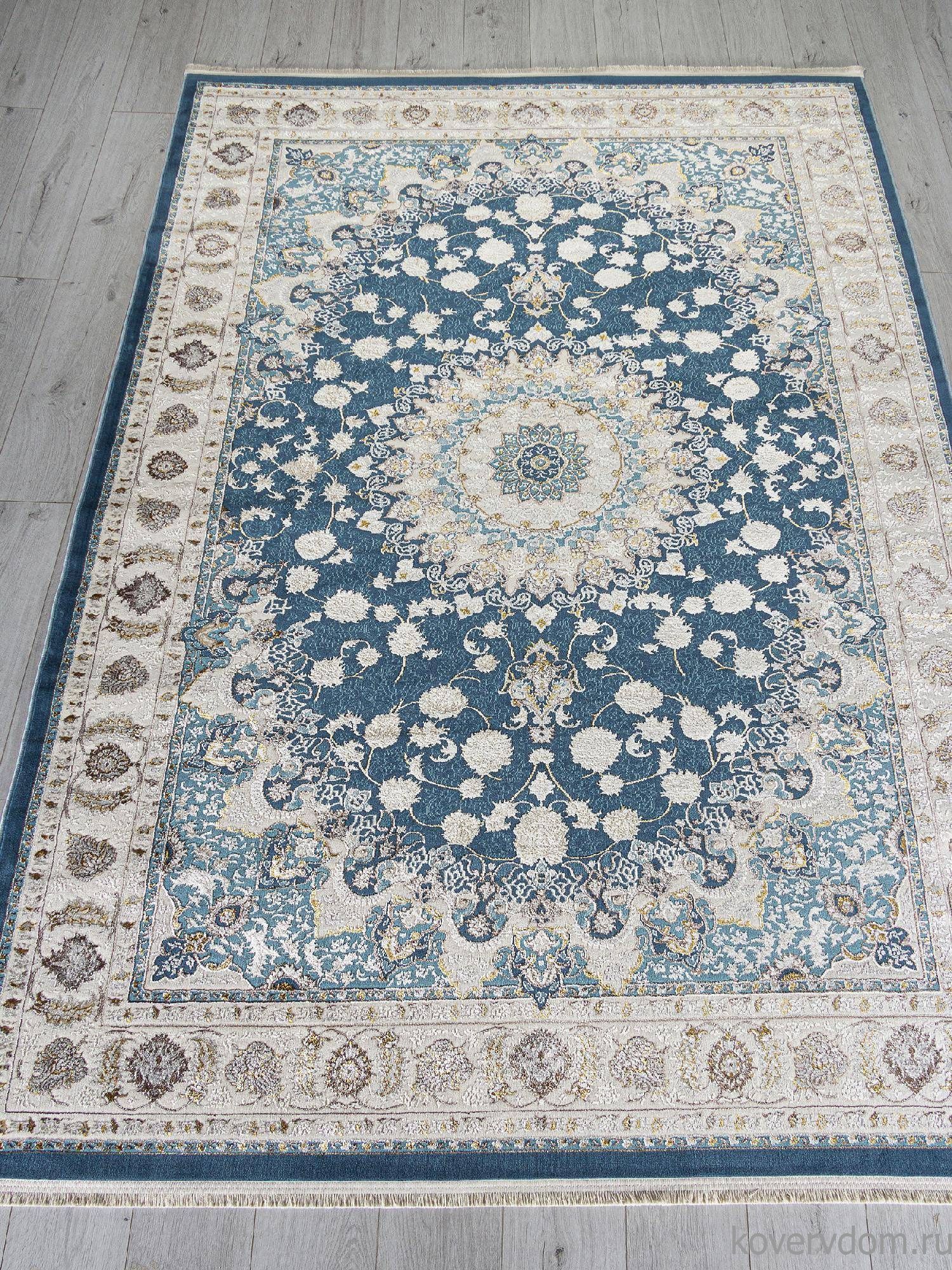 Ковер DELINA A050B D.BLUE / CREAM