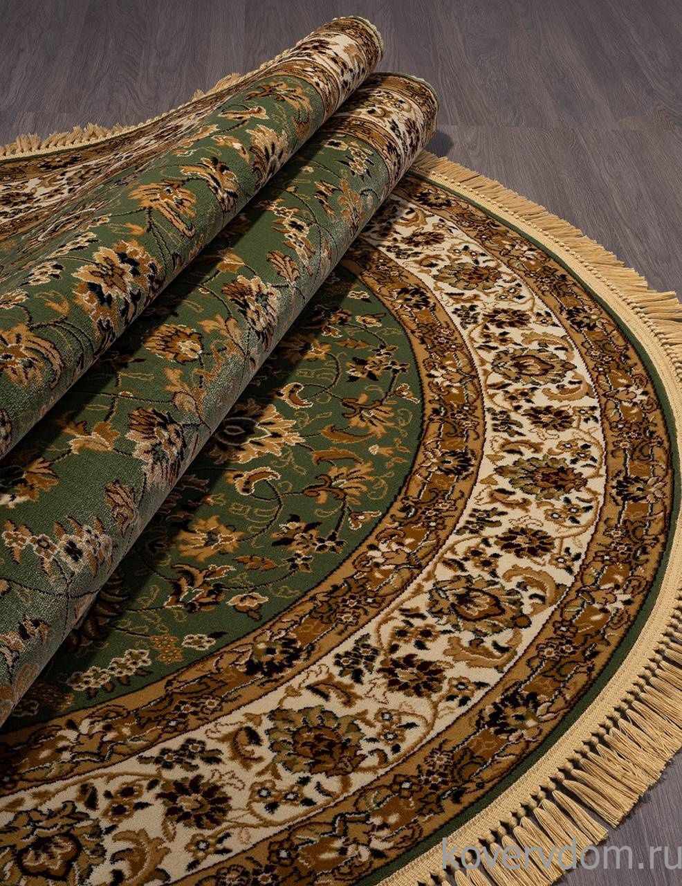 Ковер BUHARA 5471 GREEN Овал Ковер BUHARA 5471 GREEN Овал