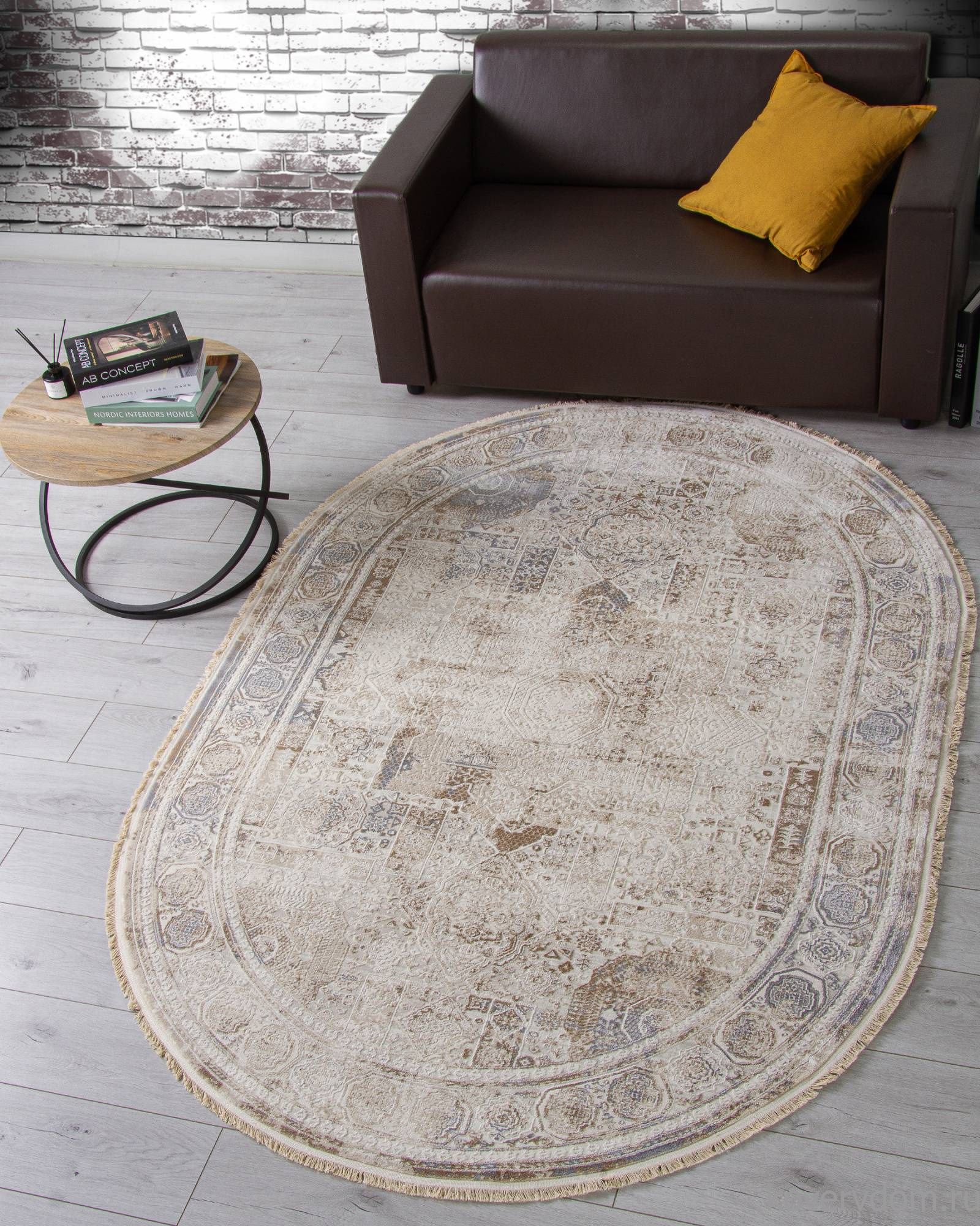 Ковер Jasmine 35905Z CREAM / CREAM Овал Ковер Jasmine 35905Z CREAM / CREAM Овал