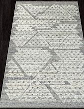 Ковер из Турции Шегги TUNIS 6800A WHITE / D.GRAY