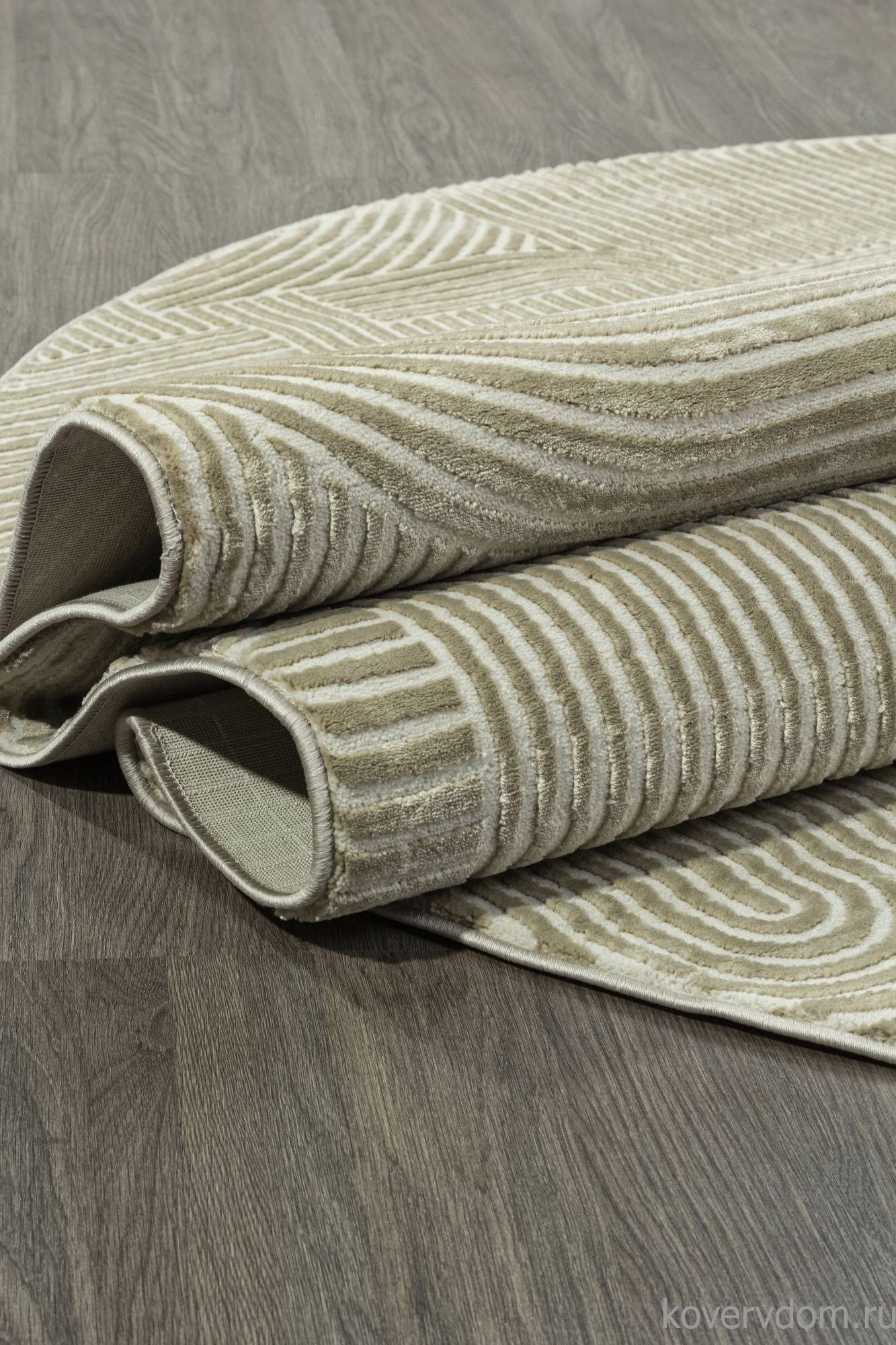 Ковер SIROCCO E508AK D.BEIGE / BEIGE Овал Ковер SIROCCO E508AK D.BEIGE / BEIGE Овал