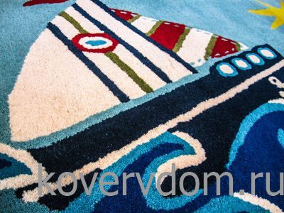 Детский ковер из хлопка DHLS-BOAT   Детский ковер из хлопка DHLS-BOAT