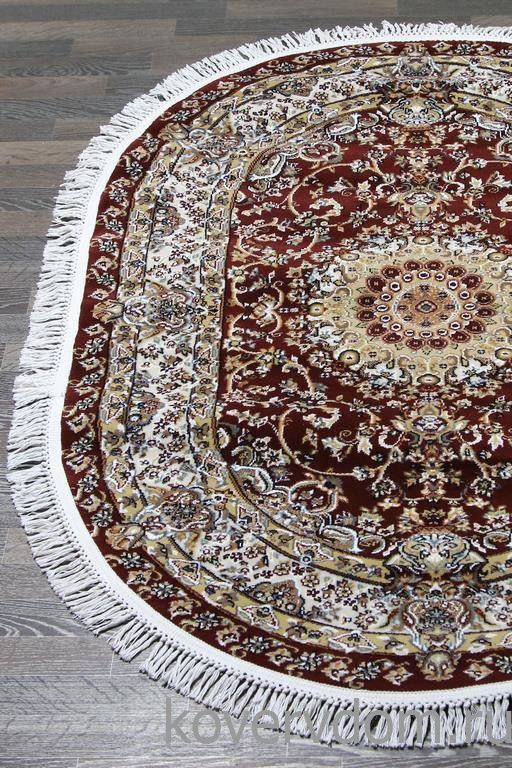 Ковер SHAHREZA d206 RED Овал