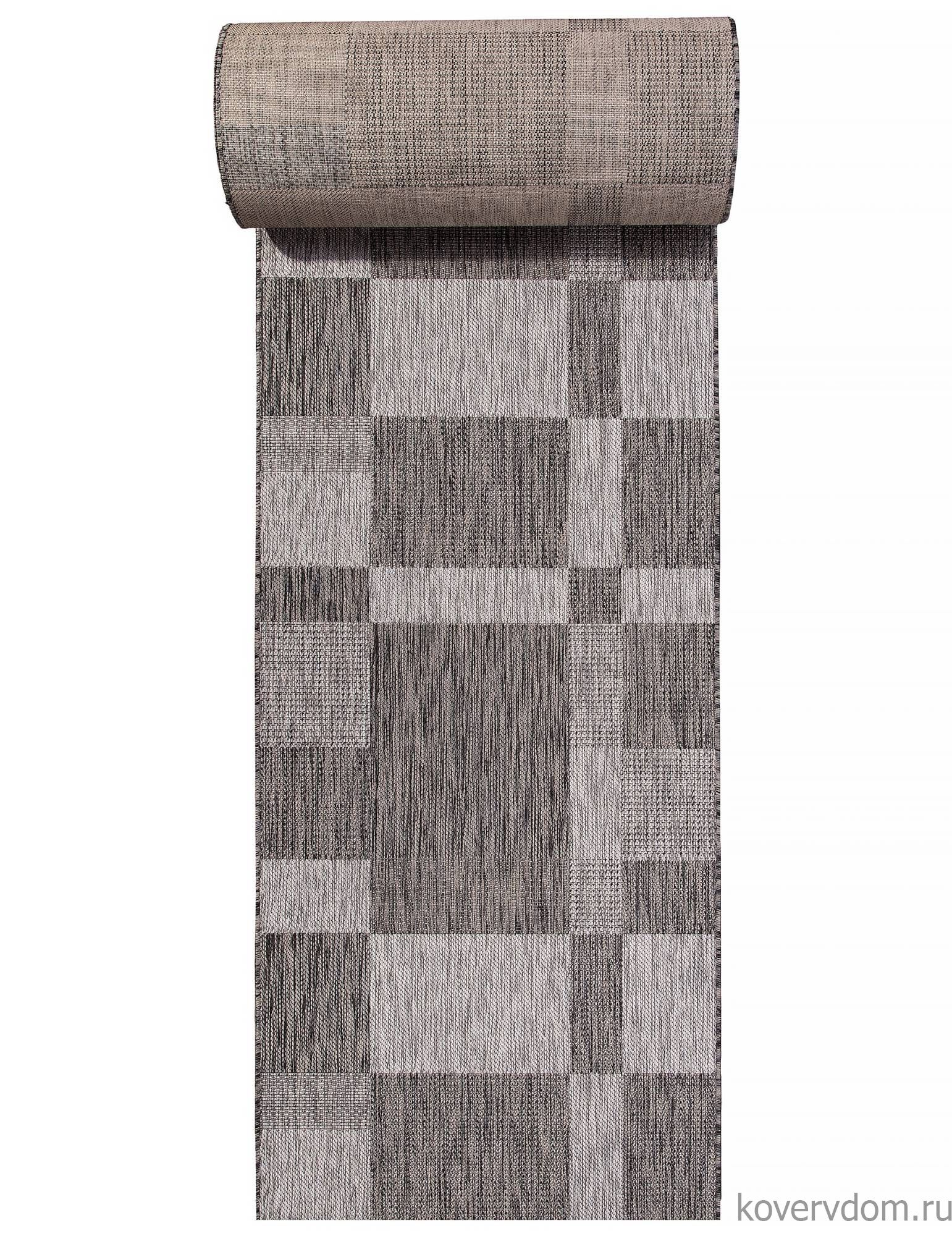 Ковровая дорожка циновка VEGAS S005 DARK GRAY/Темно-коричневая Ковровая дорожка циновка VEGAS S005 DARK GRAY/Темно-коричневая