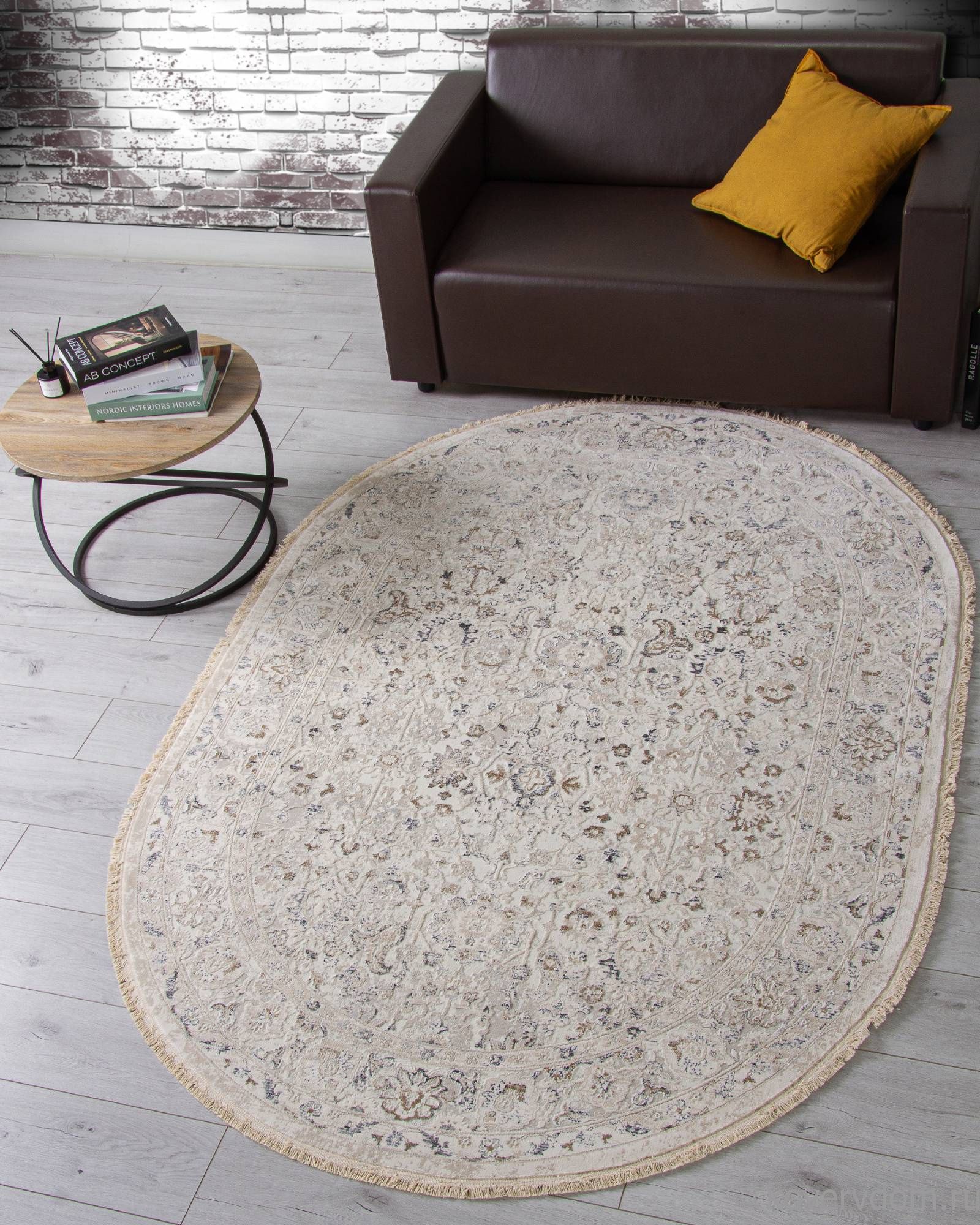 Ковер Jasmine 35981Z CREAM / CREAM Овал Ковер Jasmine 35981Z CREAM / CREAM Овал