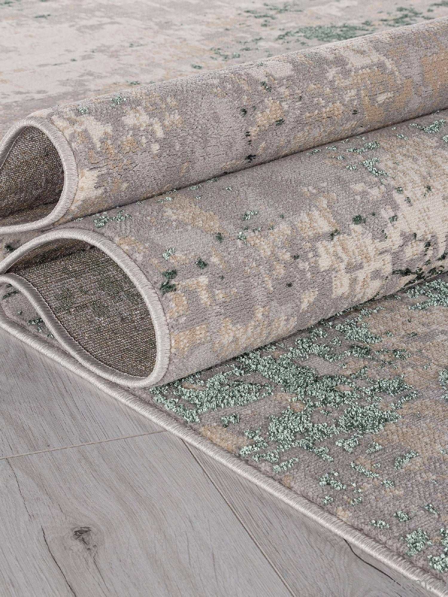 Ковер LIMAN F163 GRAY-GREEN