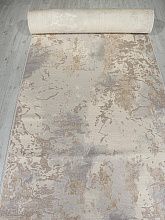Пушистый круглый ковровая Дорожка LIMAN F171 BEIGE