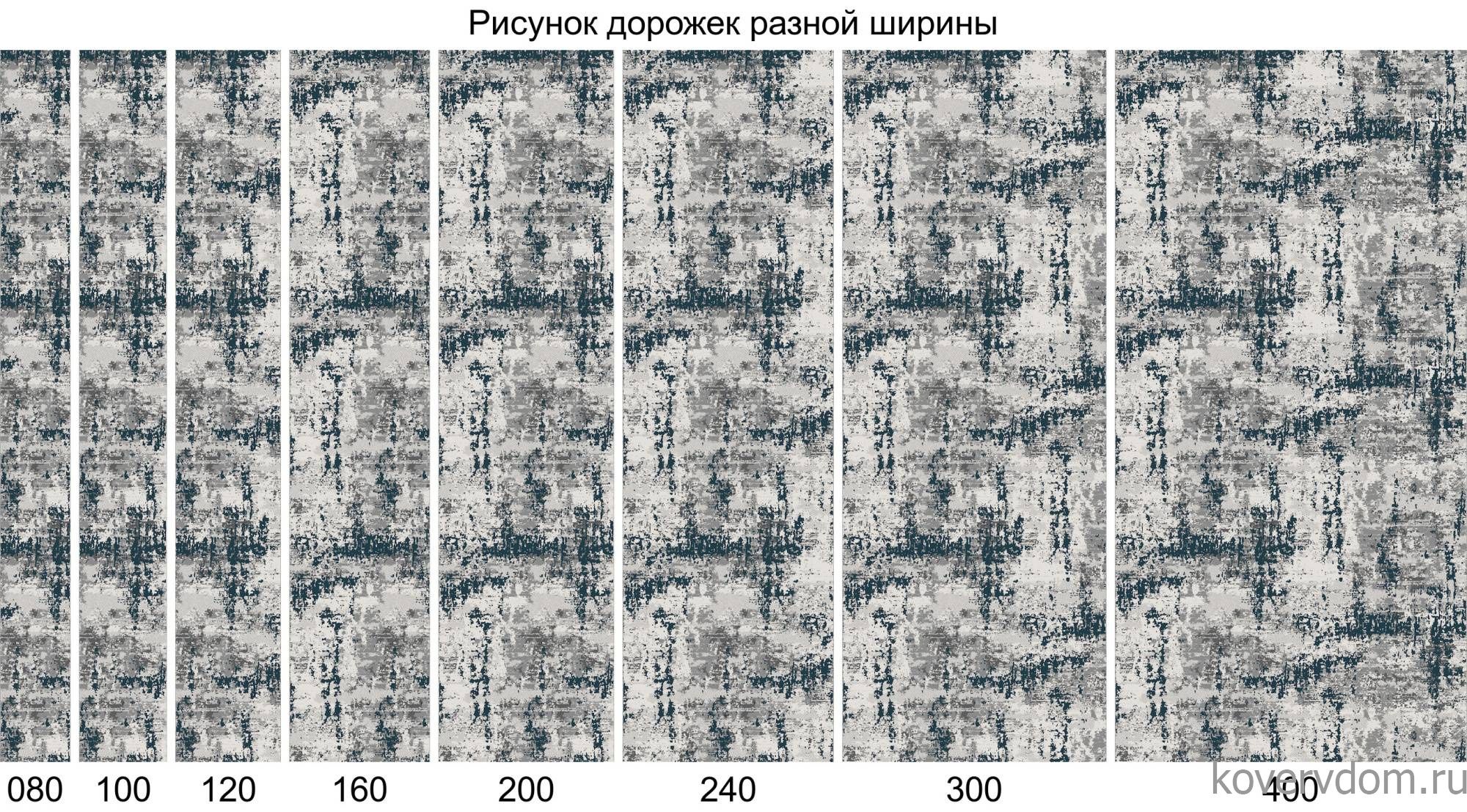 Ковровая Дорожка PALERMO F282 GRAY