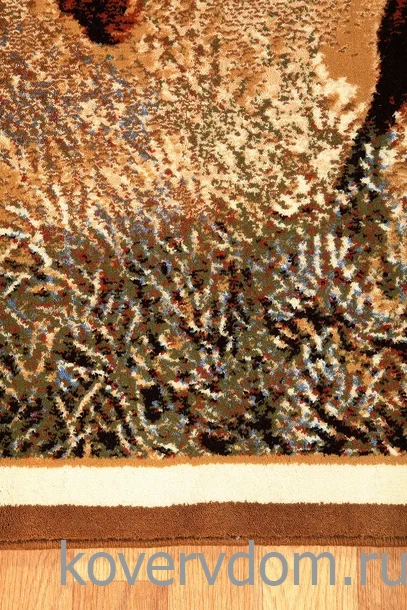 Шерстяной пейзажный ковер Hunnu 6S1137 122 скакун