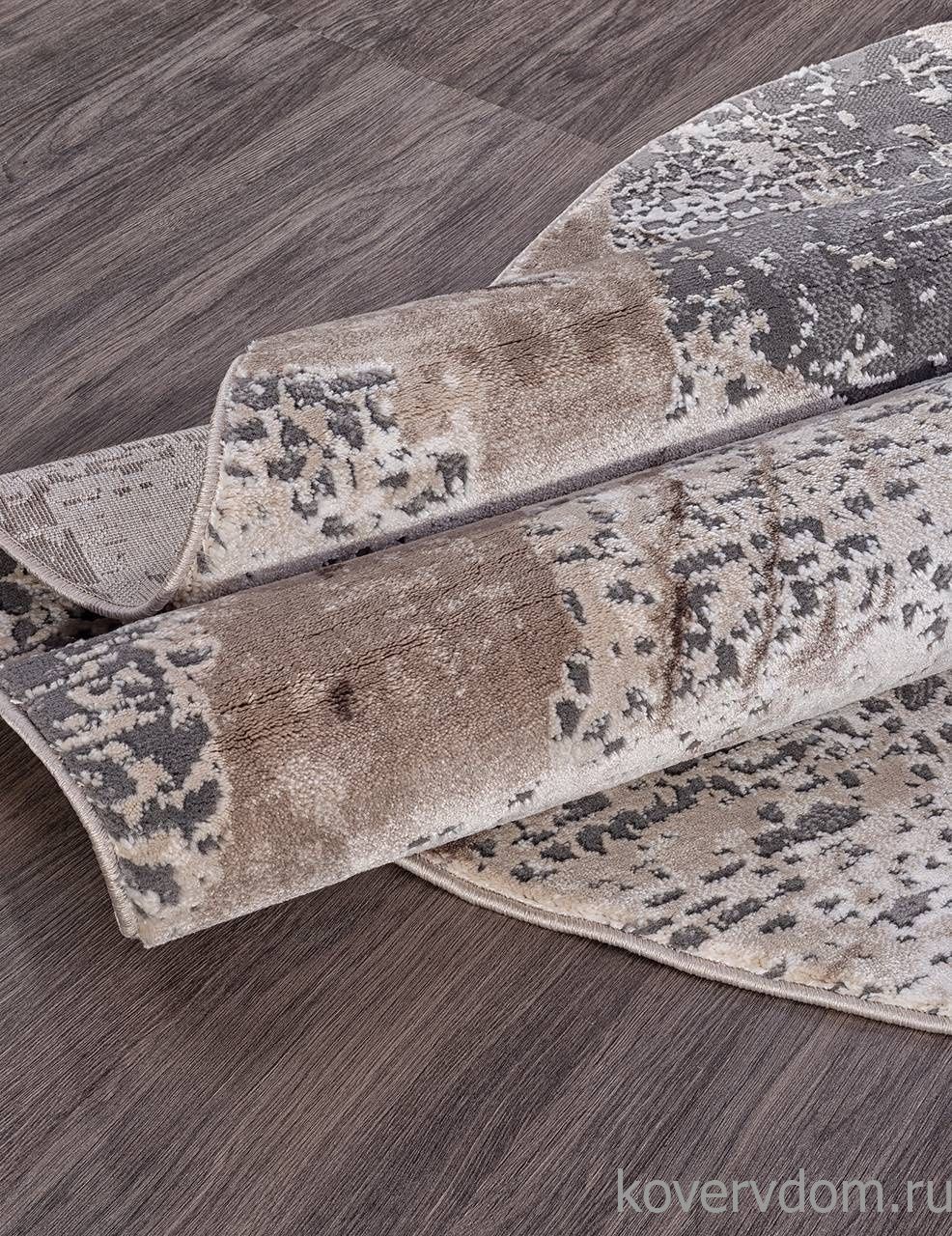 Ковер ARMINA 04022C GREY / BROWN Овал Ковер ARMINA 04022C GREY / BROWN Овал