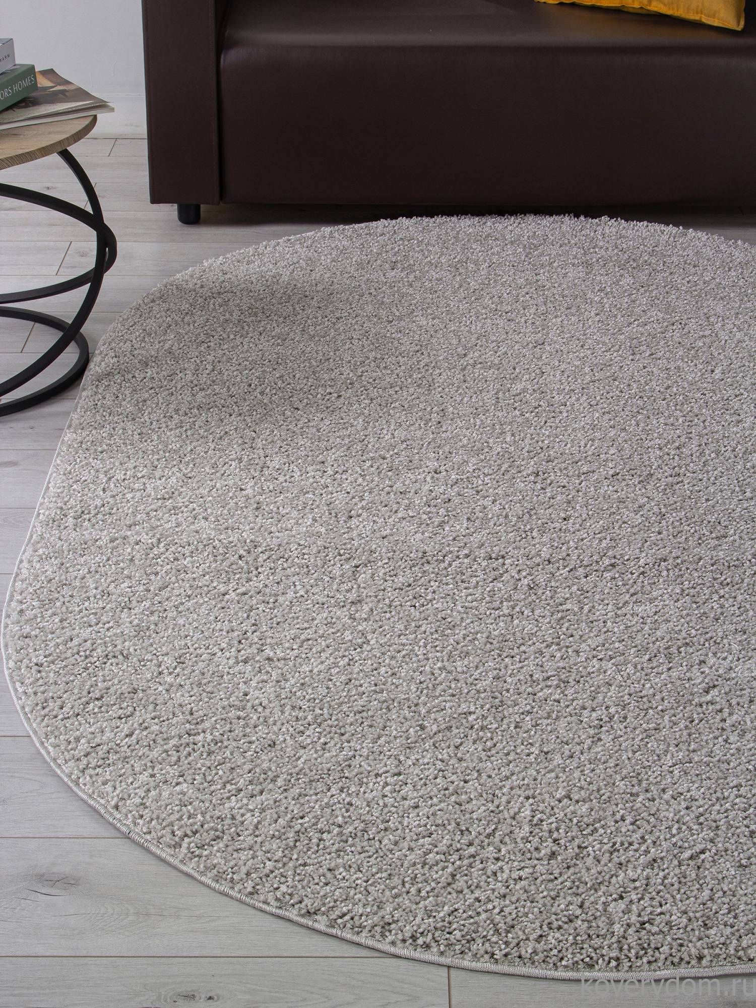 Ковер MAKAO S600 LIGHT GRAY Овал Ковер MAKAO S600 LIGHT GRAY Овал