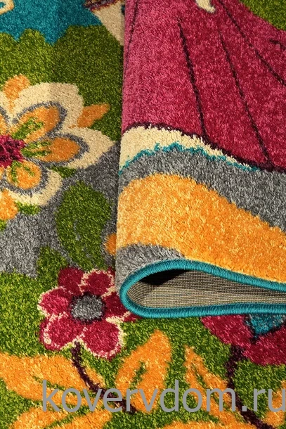 Ковер детский с Принцессой FUNKY NEL turquoise  Ковер детский с Принцессой FUNKY NEL turquoise