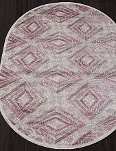 Овальный ковер розовый MOROCCO D855 PINK Овал