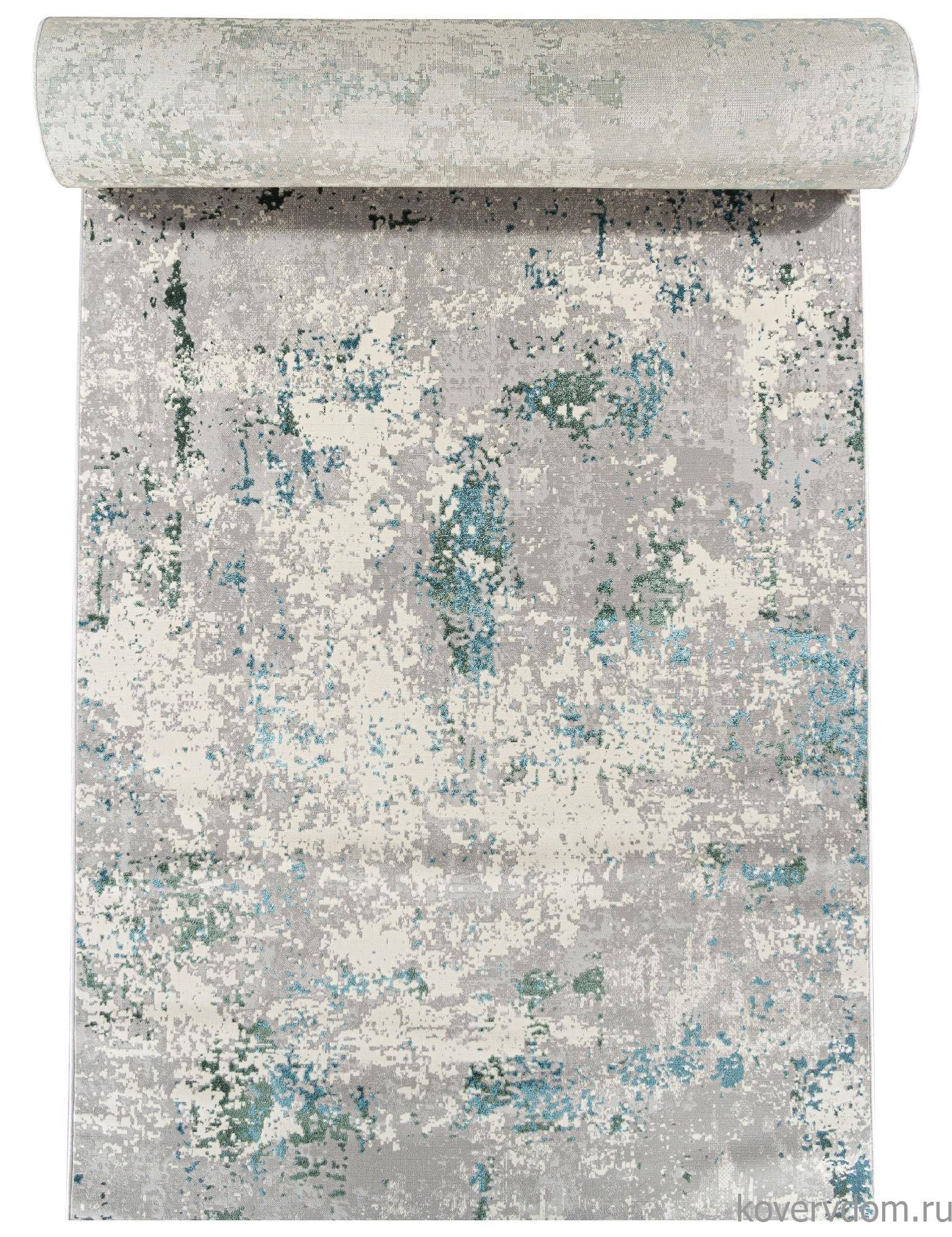 Ковровая Дорожка LIMAN F477 GRAY-BLUE