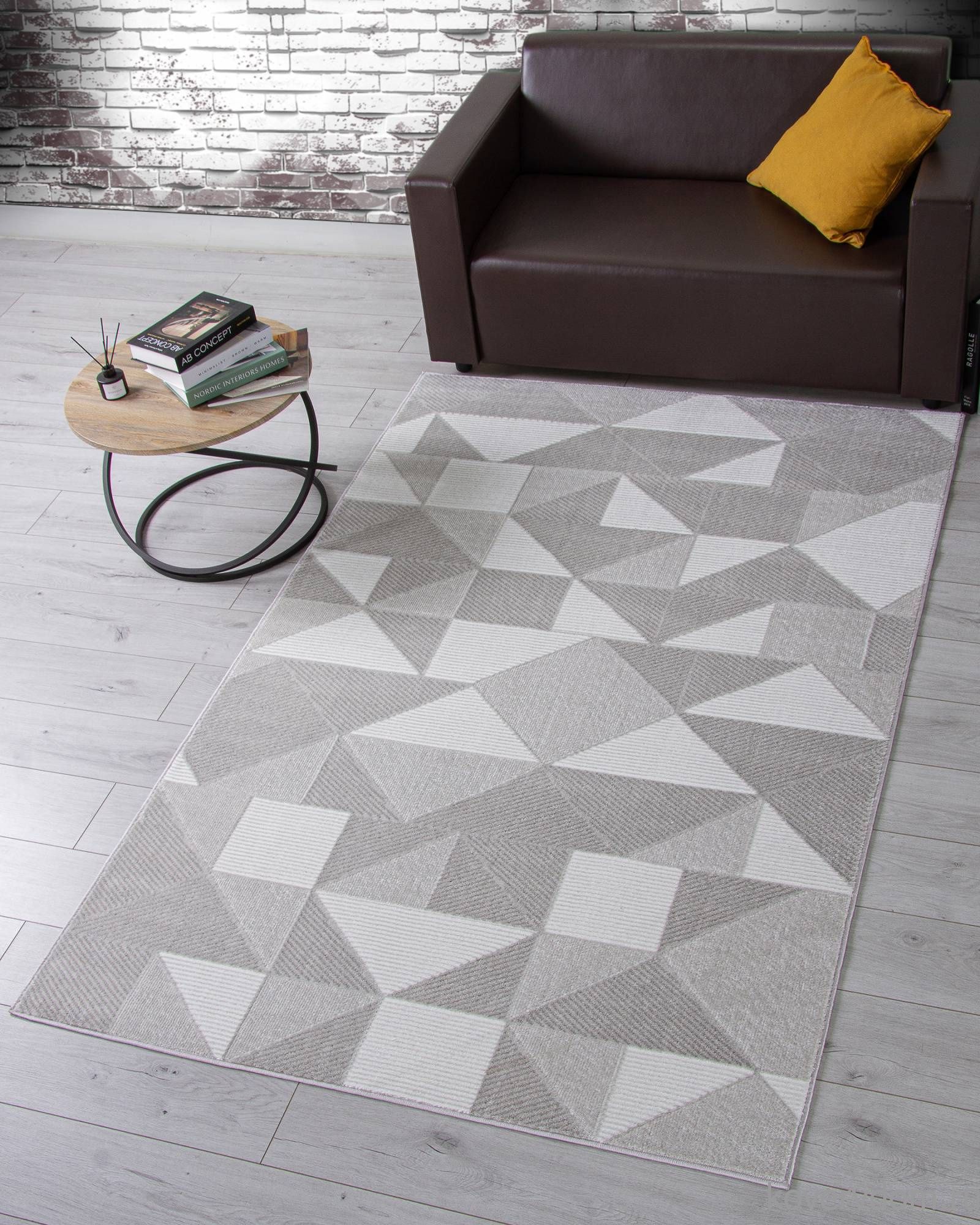 Ковер OSTIN F603 GRAY