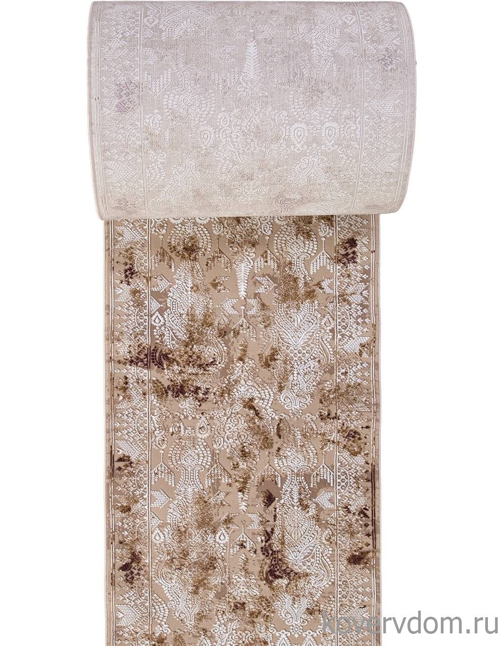 Ковровая Дорожка QUANTUM 03013B BROWN / BROWN