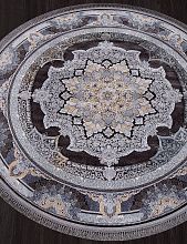 Ковер FARSI 1200 266 DARK GRAY Круг
