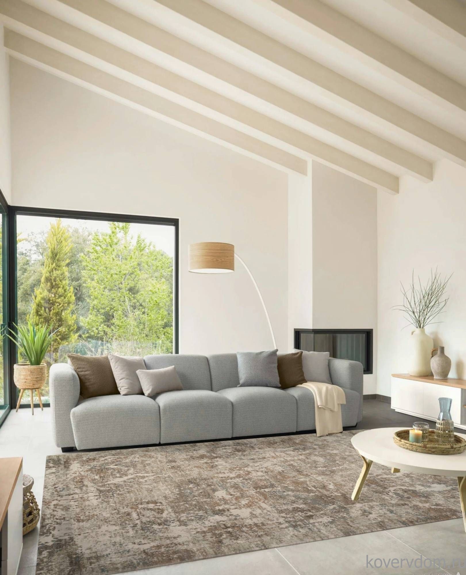 Ковер AFINA F445AF BROWN / CREAM Ковер AFINA F445AF BROWN / CREAM