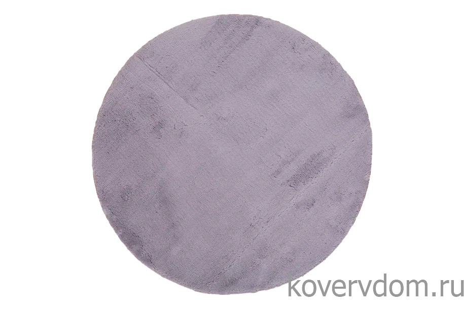 Ковер из искусственного меха Chic 1000A SILVER_5001 круг