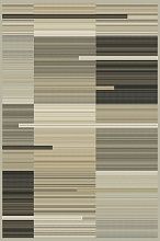 Оранжевый круглый ковер из вискозы и хлопка Royal Palace 14634 5323