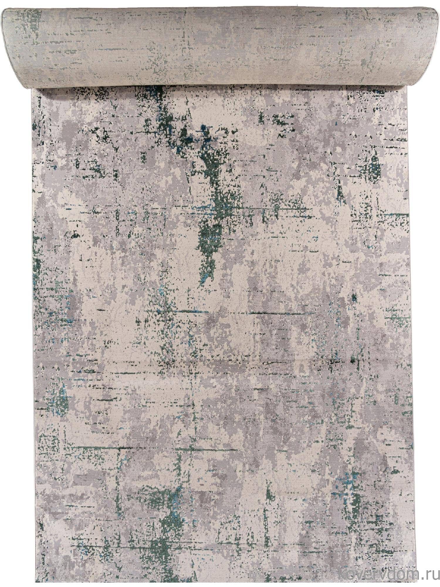 Ковровая Дорожка LIMAN F169 CREAM-D.GREEN