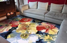Шерстяной ковер из Монголии из шерсти Hunnu R 6A1556 175
