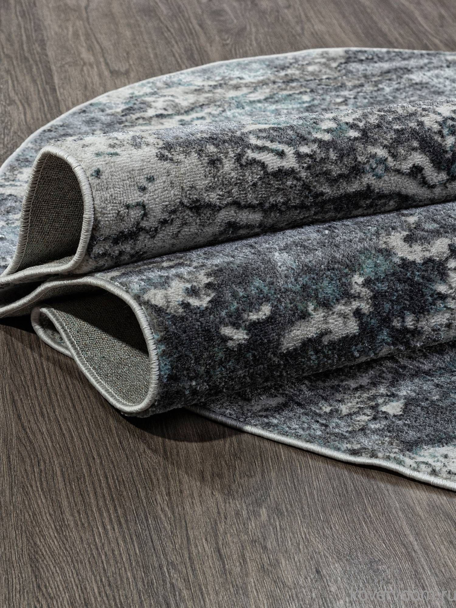 Ковер SAFARI 02463H BLUE / GREY Овал