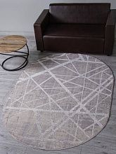Ковер LIMAN F478 GRAY-BEIGE Овал
