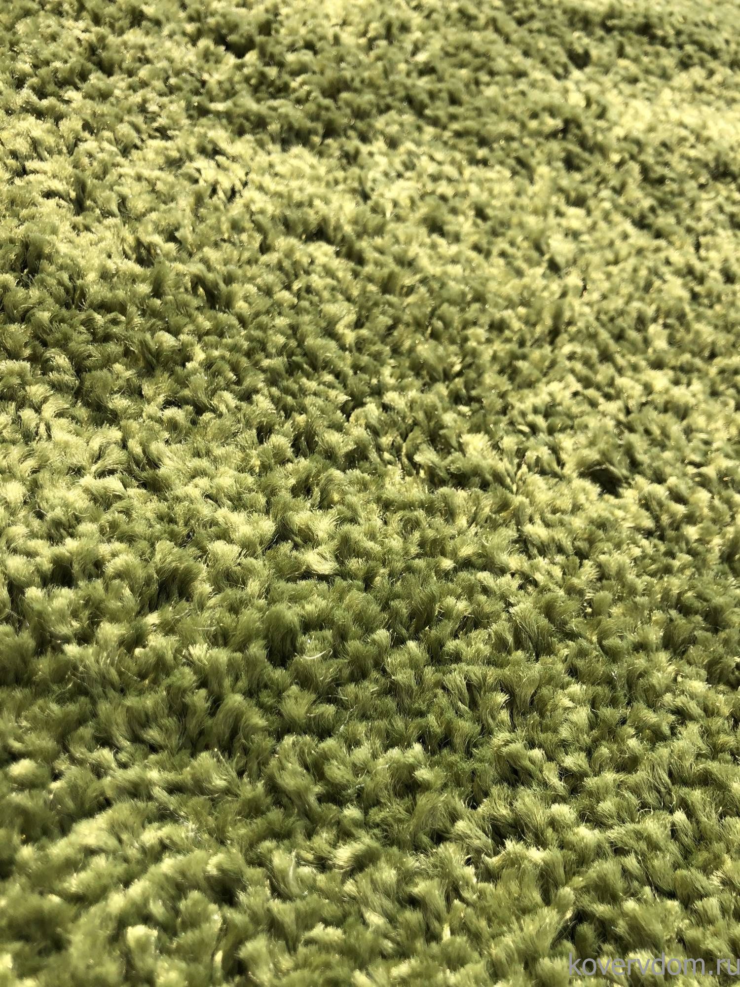 Ковер COMFORT SHAGGY 2 s600 GREEN 2 Овал